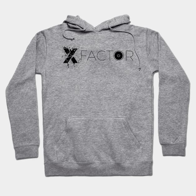 X-Factor EDU Logo Black Hoodie by X-Factor EDU